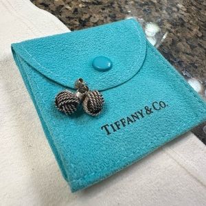 Tiffany and Co Twist knot earrings